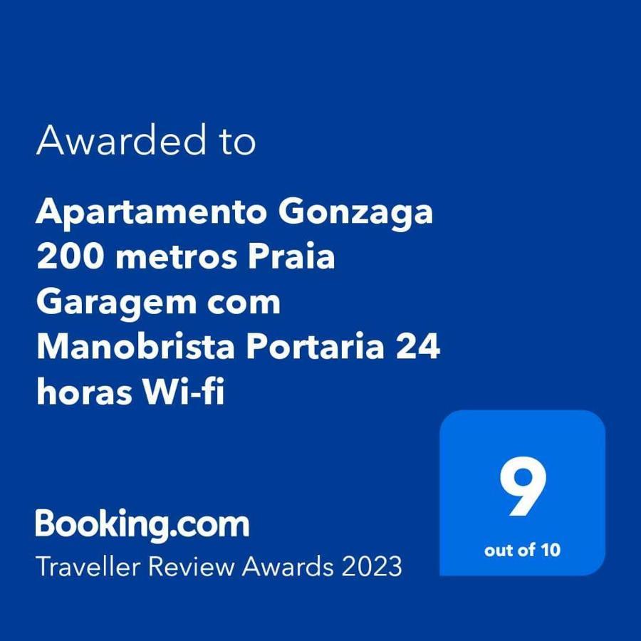 Apartamento Apartamento Gonzaga 1 Quadra Praia c/ Manobrista *